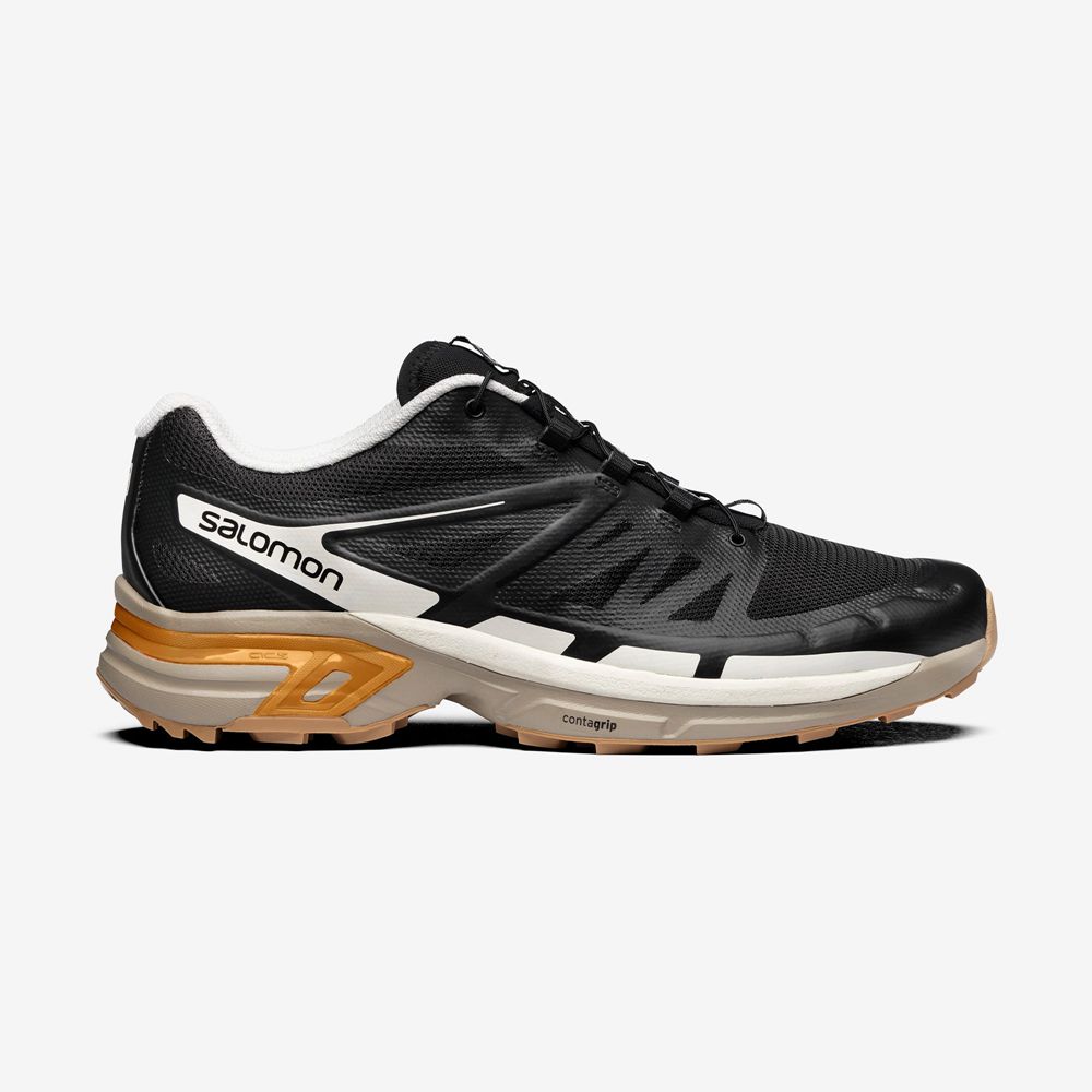 Salomon Sneakers Herre Sort / Guld - XT-WINGS 2 (OGLXF-2401)